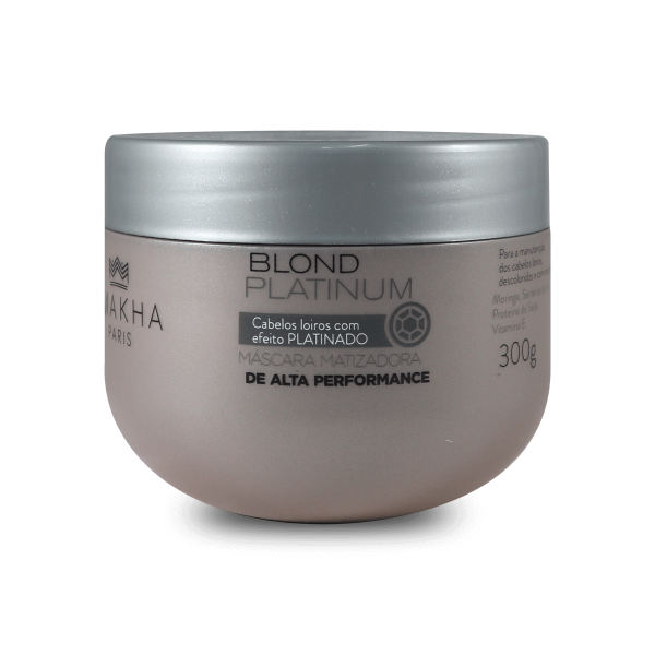 Máscara Matizadora Blond Platinum 300g