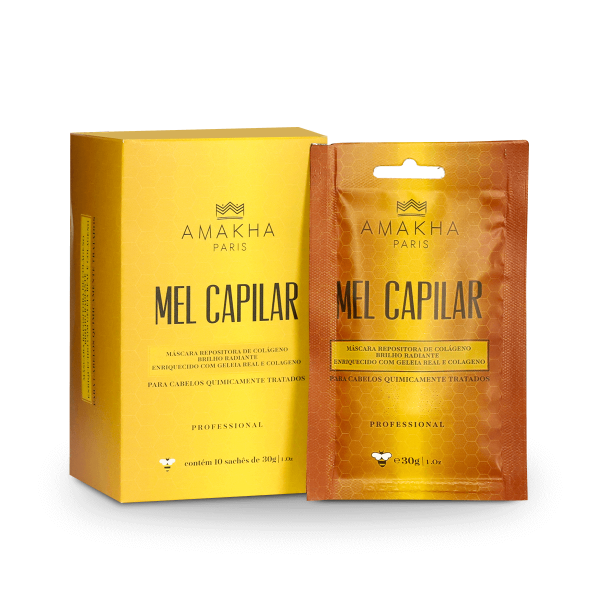 Máscara de miel capilar 10 sachets 300g